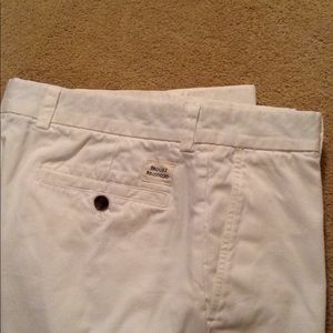 Brooks brothers white men's chinos